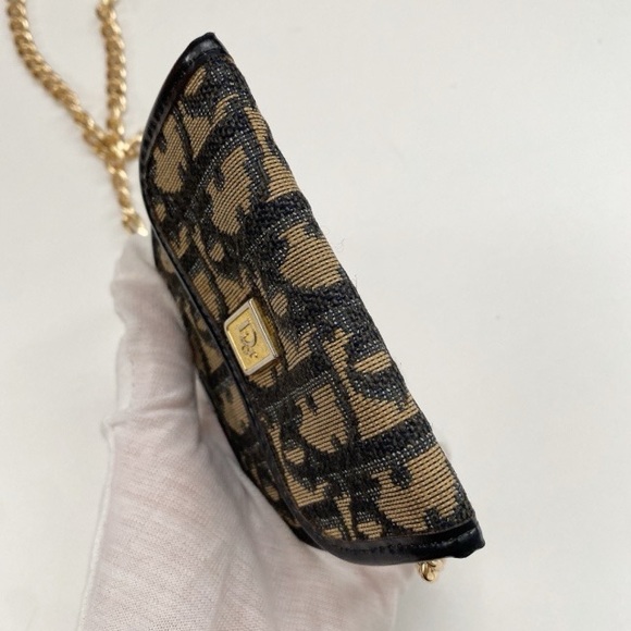 Vintage authentic Christian Dior Coin purse with chain - Picture 6 of 6